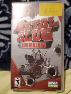 Metal Slug Anthology Sony PSP Game Complete CIB Manual Tested